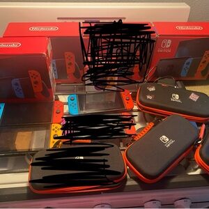 Nintendo Switch Console Red and Blue Joy-Con played 2 times 3 available